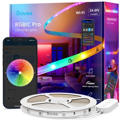 Illustrative example of rgbic pro led strip lights from Google Search