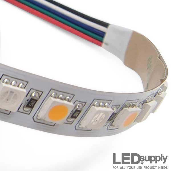 Illustrative example of rgbw led strips