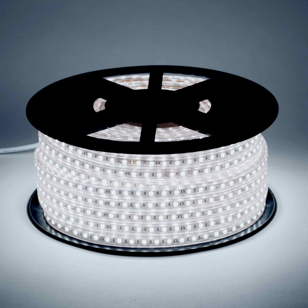 Illustrative example of roll of led strip lights
