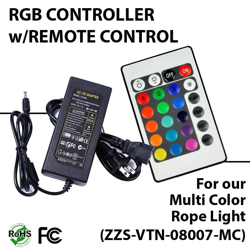 Illustrative example of rope light remote from Google Search