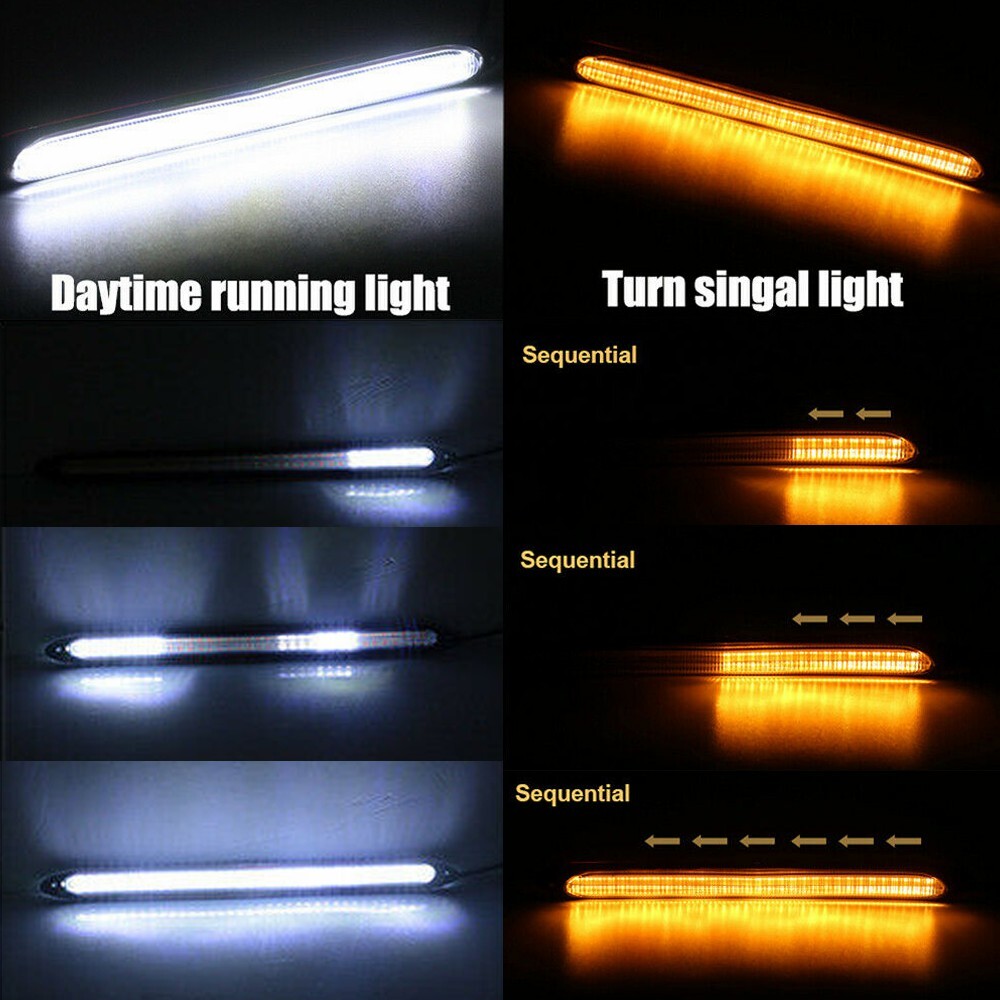 Illustrative example of sequential led strip from Google Search