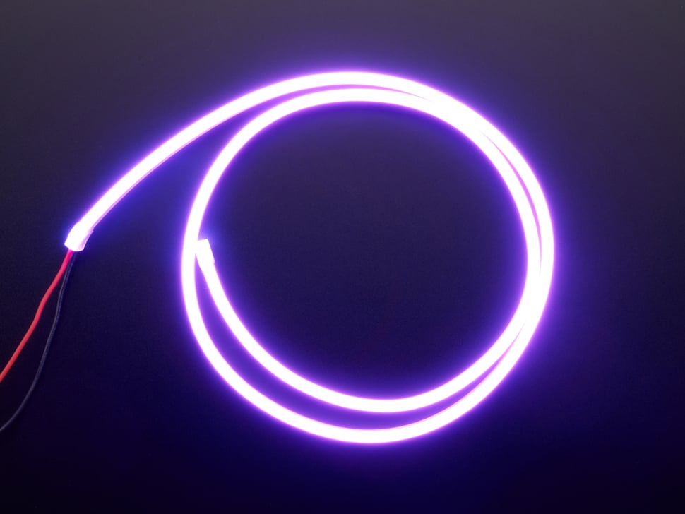 Illustrative example of silicone led strip from Google Search