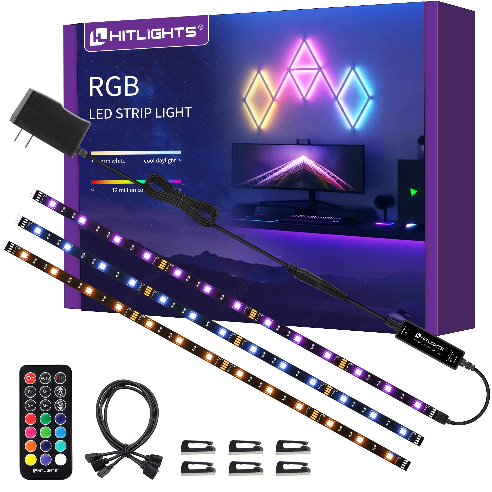 Illustrative example of small led strip lights from Google Search