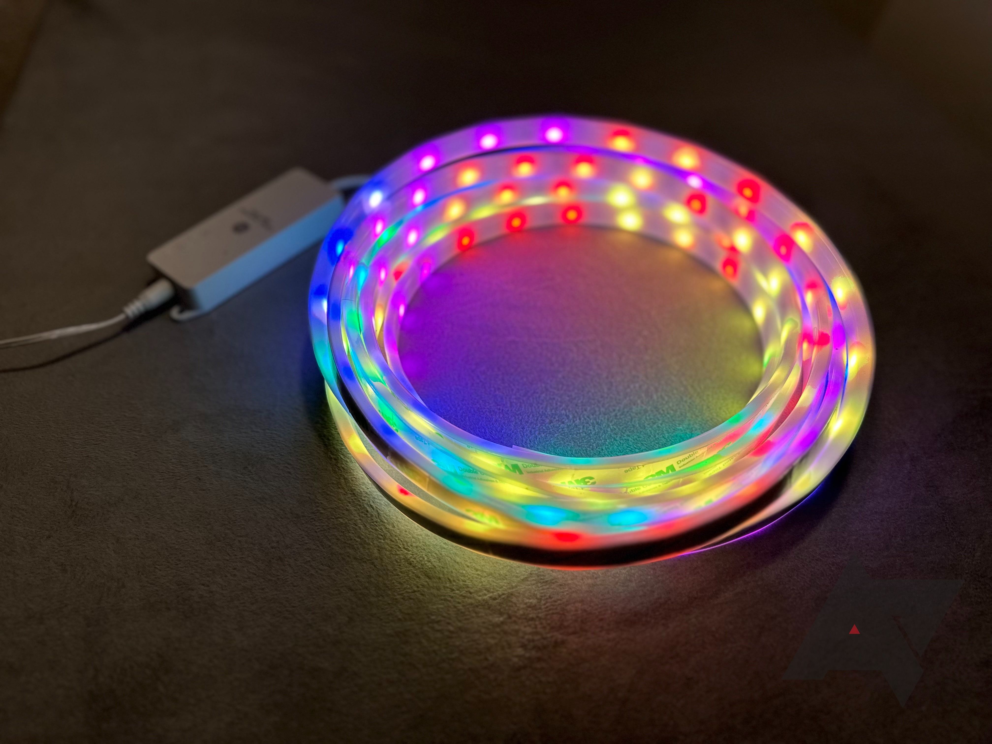 Illustrative example of smart led strip from Google Search
