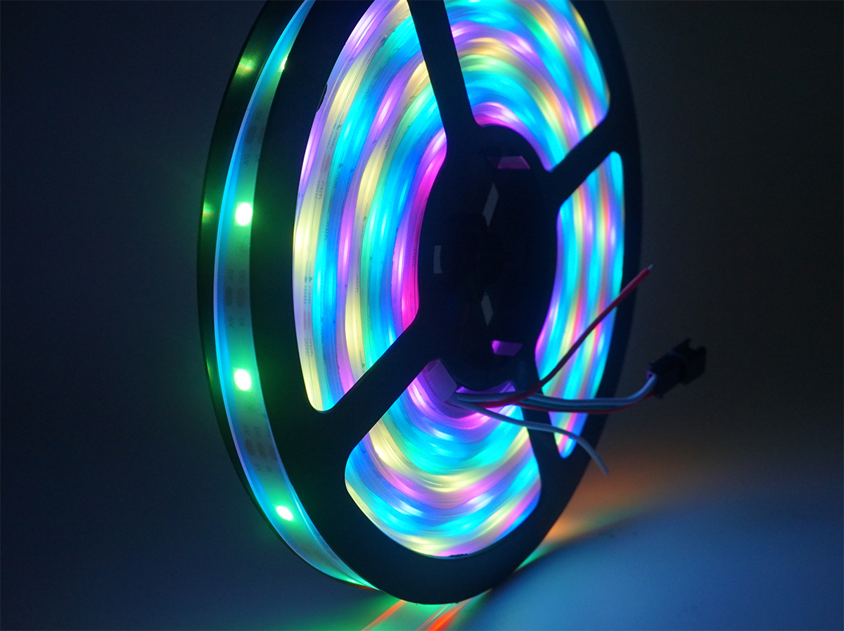 Illustrative example of smart led strip lighting from Google Search