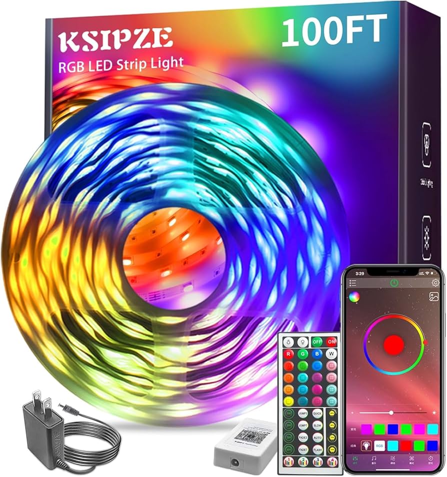 Illustrative example of smart led strip lighting from Google Search