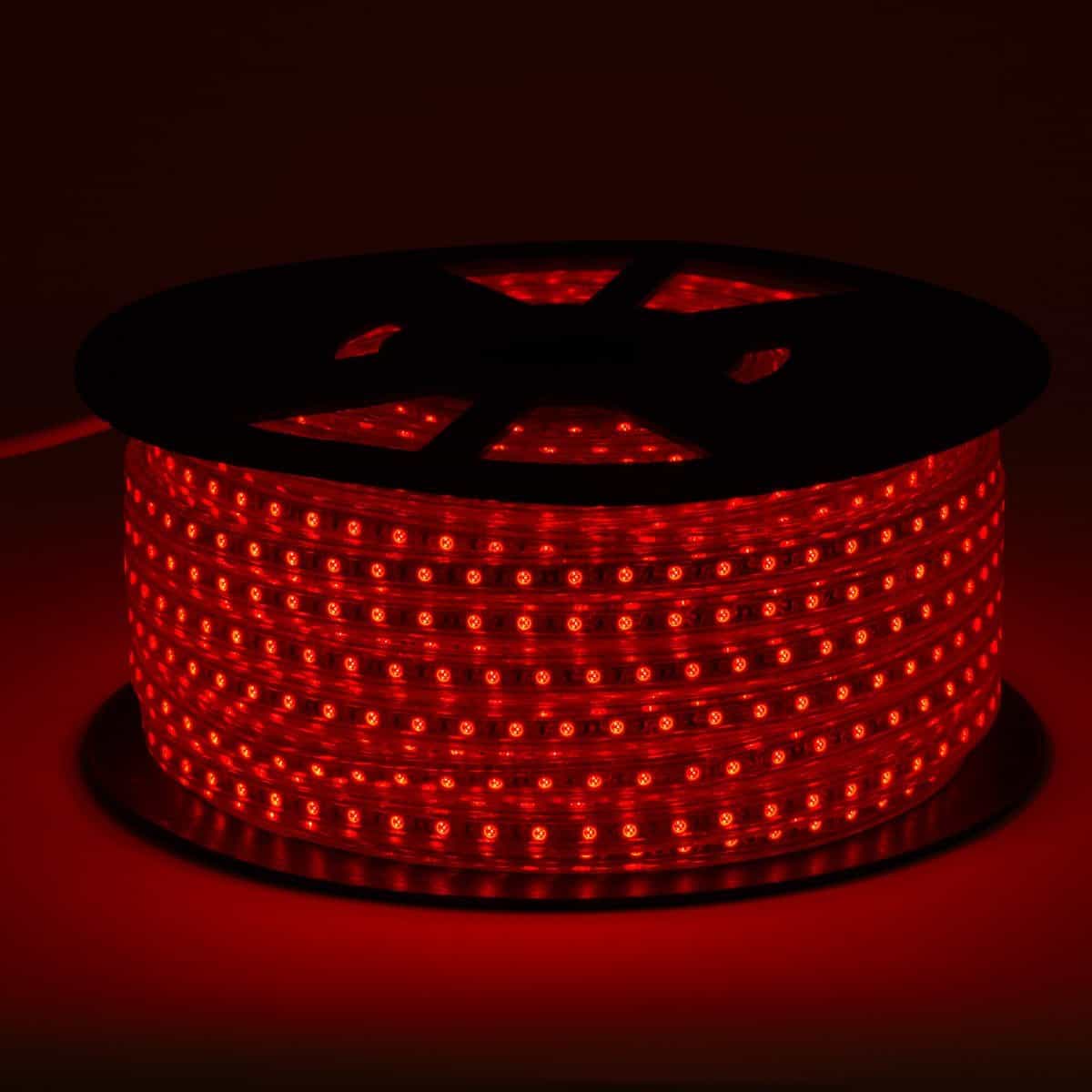 Illustrative example of strip led lights red from Google Search