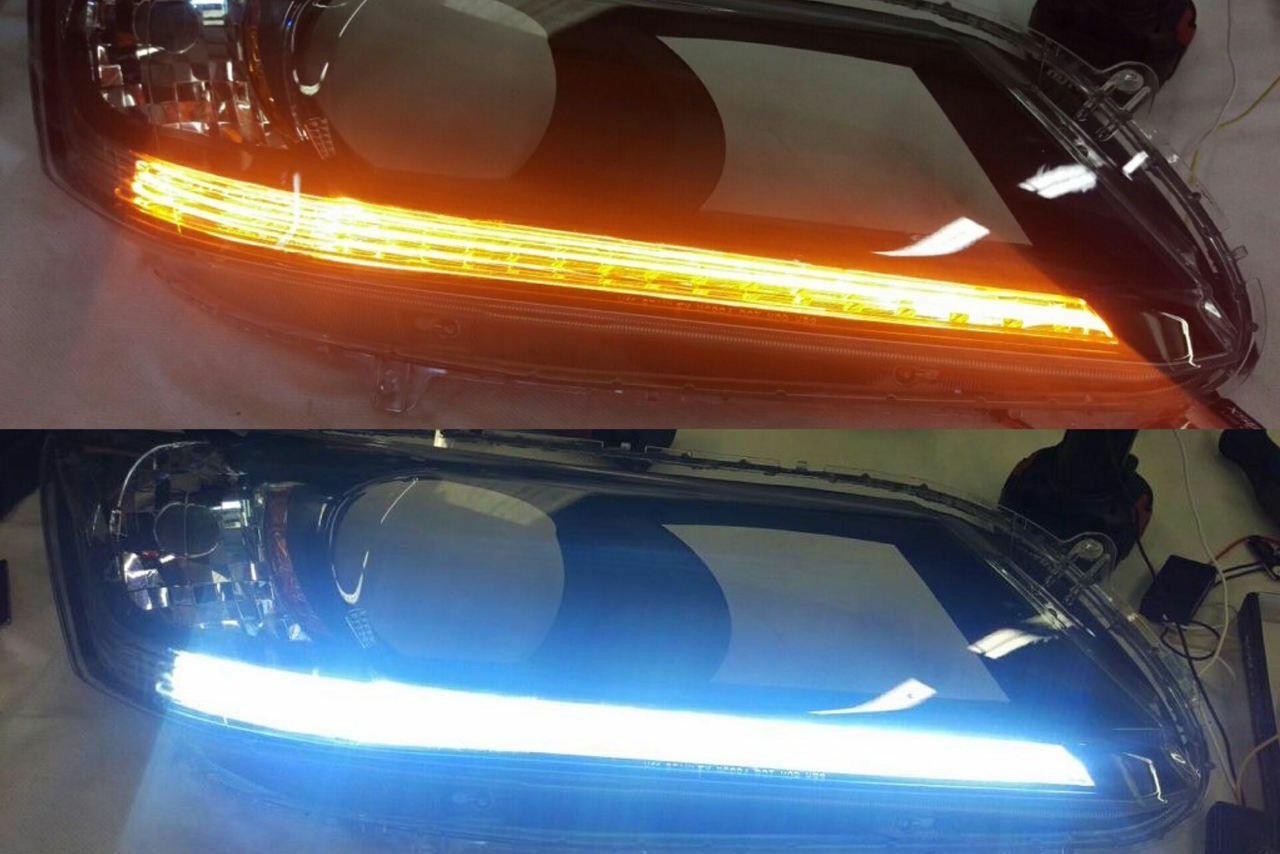 Illustrative example of switchback led strip from Google Search
