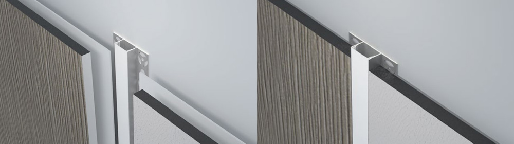 Illustrative example of tile edge led strip light channel from Google Search