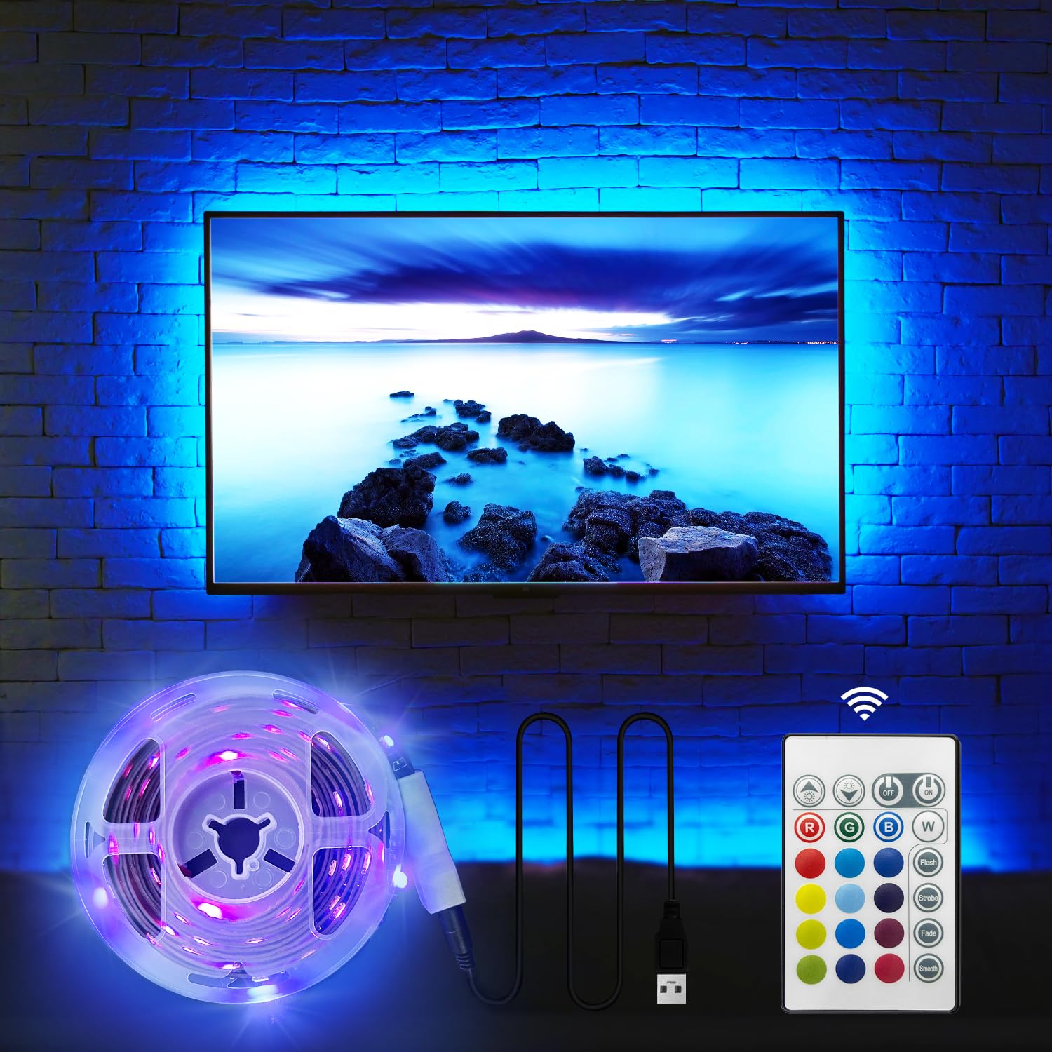 Illustrative example of tv led strip backlight from Google Search