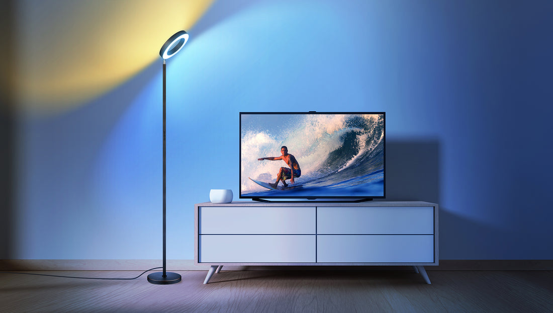 Illustrative example of tv led strip from Google Search