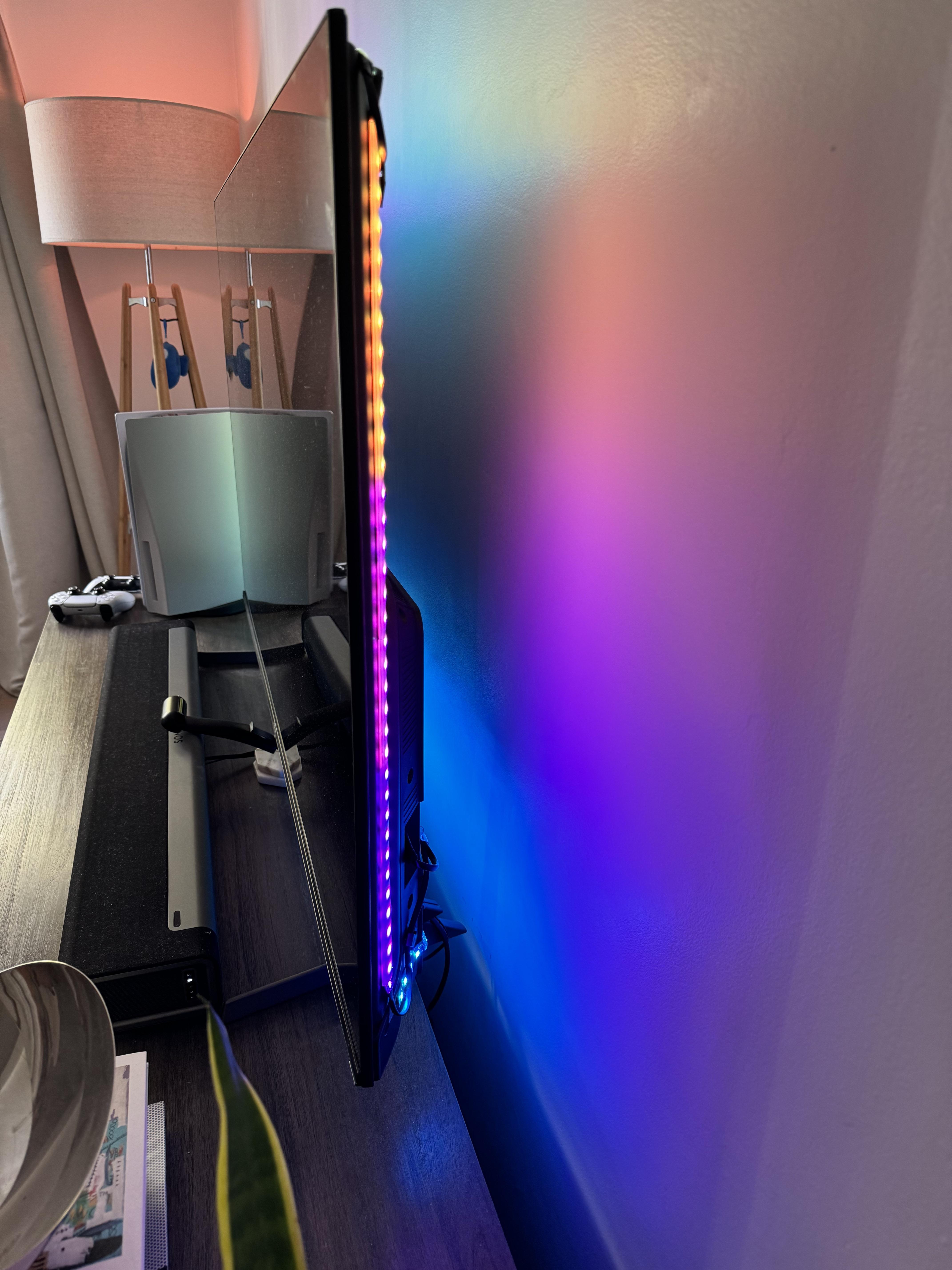 Illustrative example of tv led strip from Google Search