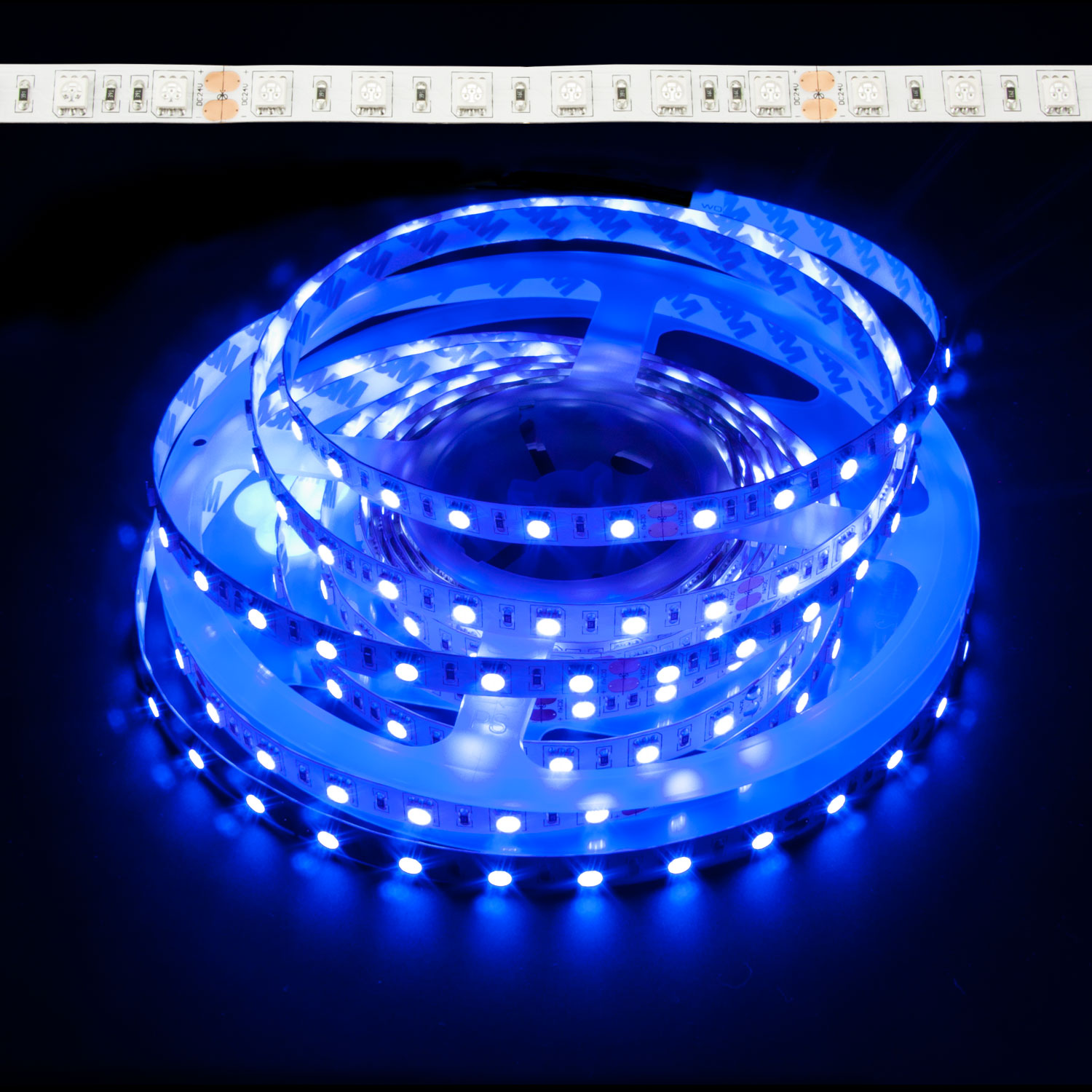 Illustrative example of ultraviolet led strips from Google Search