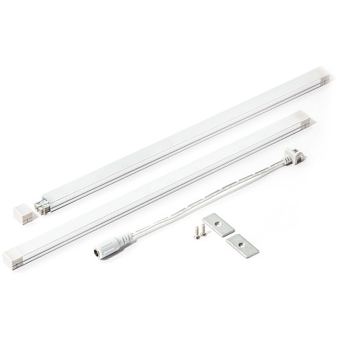 Illustrative example of under cabinet led strip lighting dimmable from Google Search