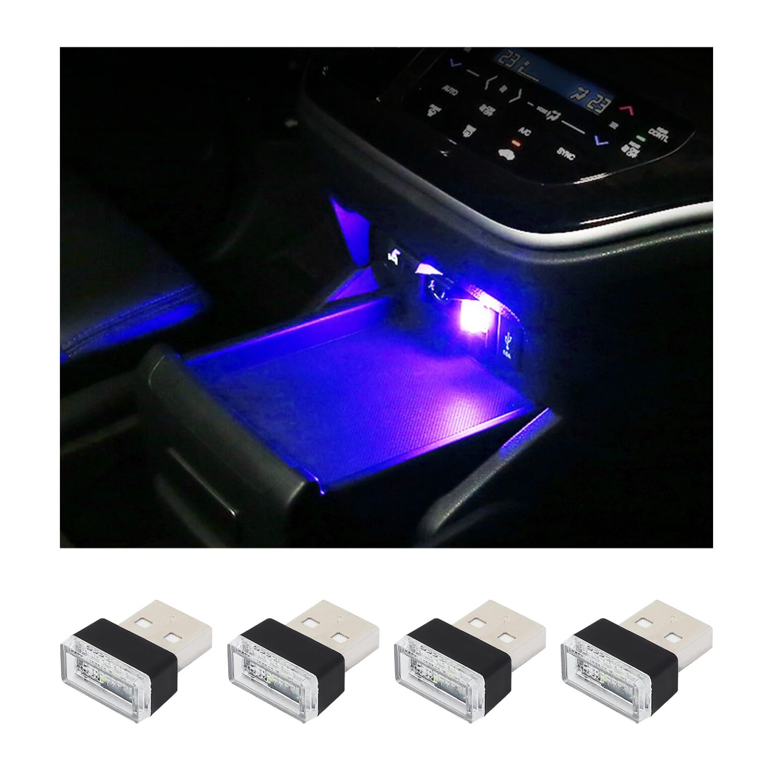 Illustrative example of usb led lighting