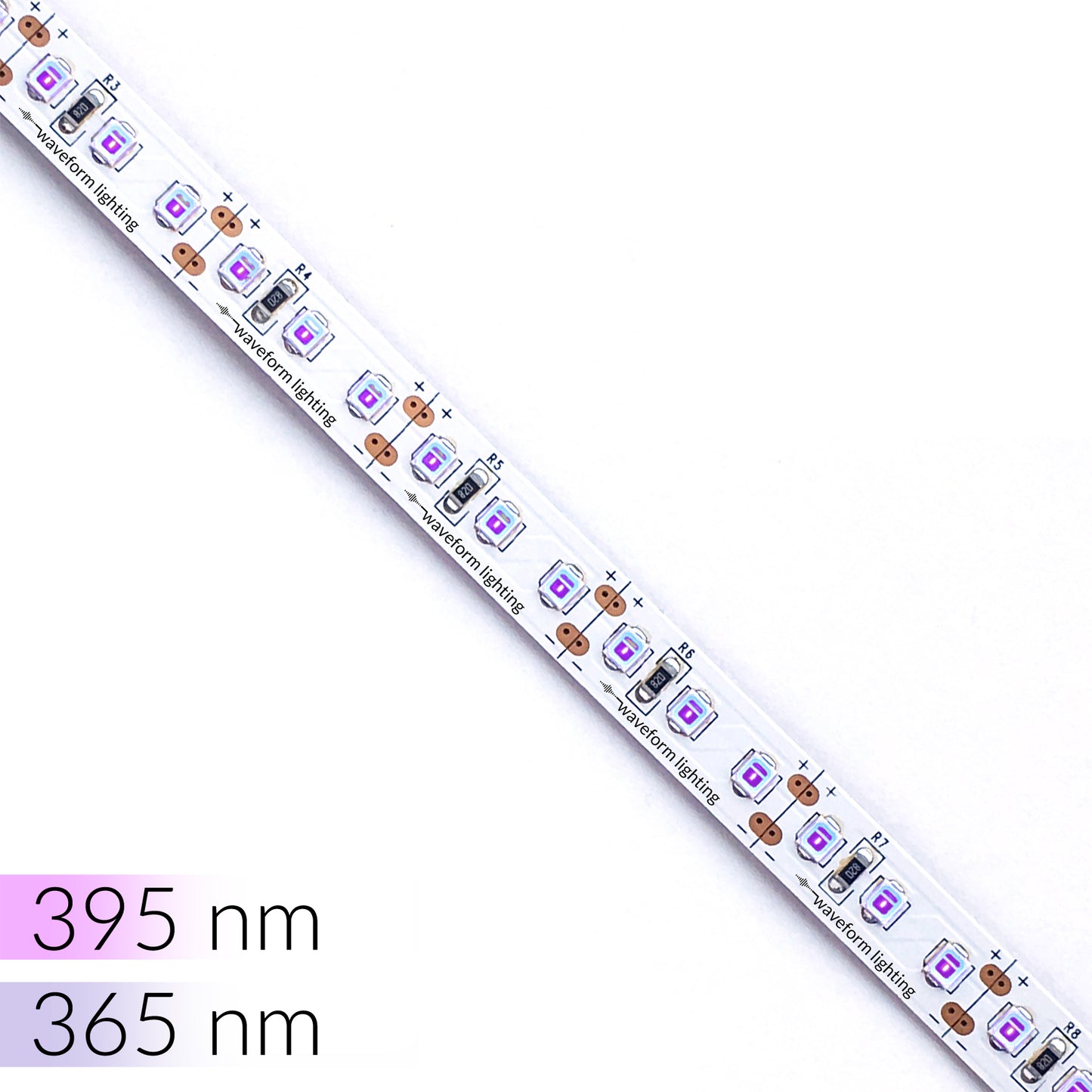 Illustrative example of uv led strip from Google Search
