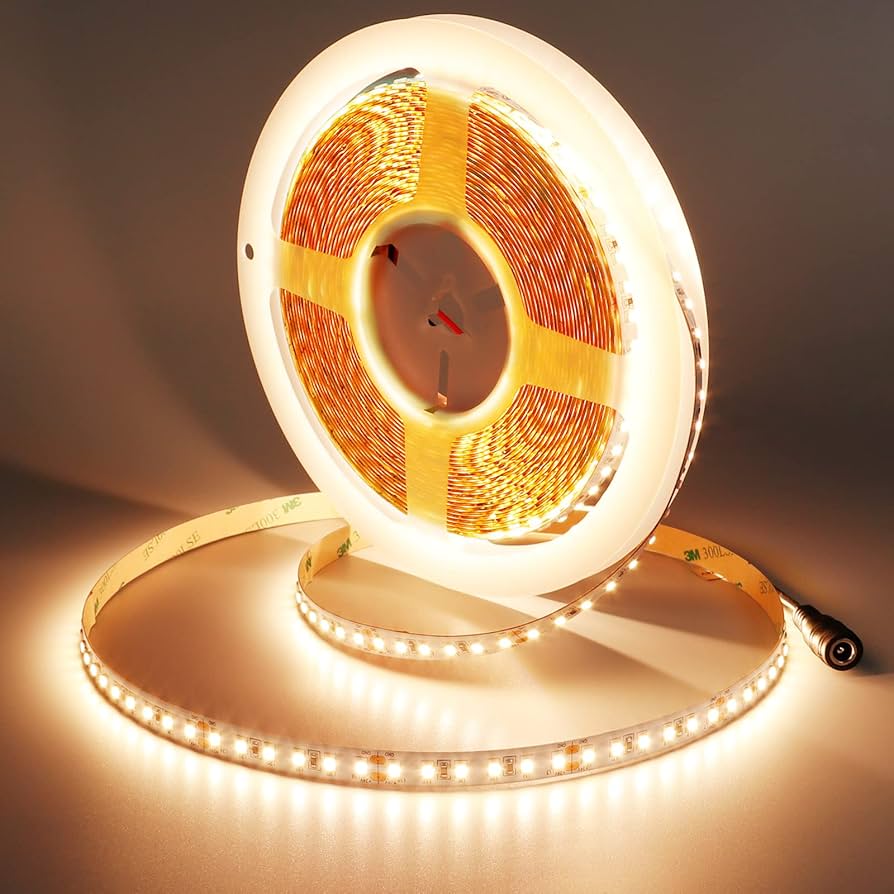 Illustrative example of warm led strip from Google Search