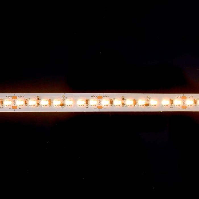 Illustrative example of warm led strip lights from Google Search