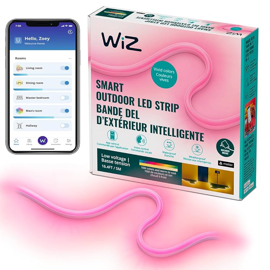 Illustrative example of wiz led strip from Google Search