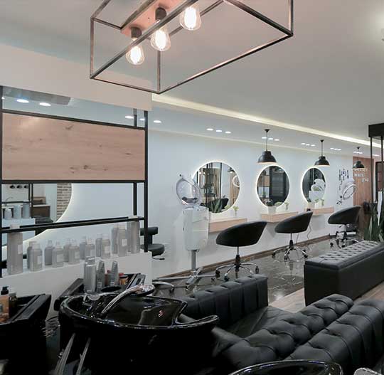 best lighting for hair salon