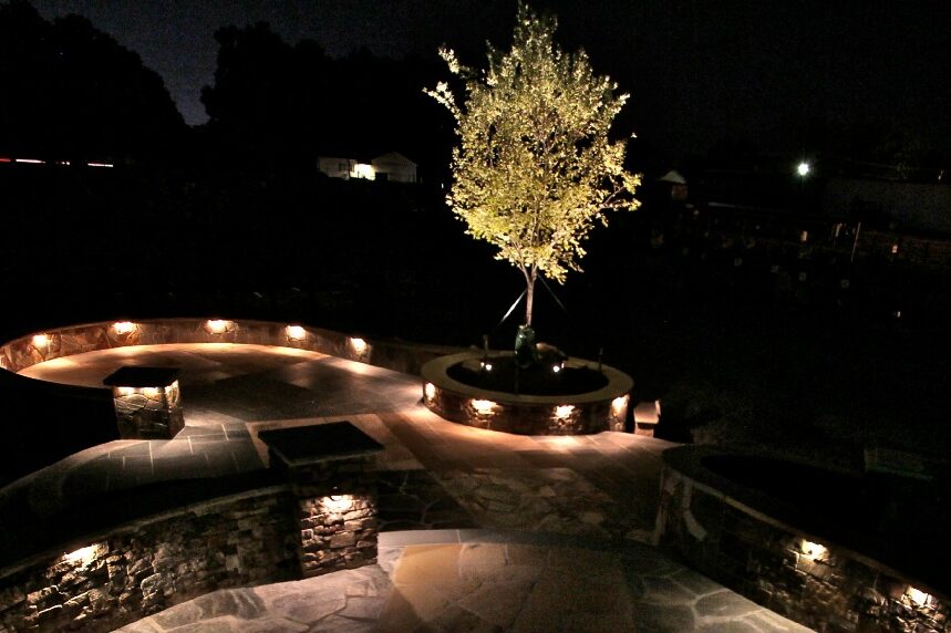 low voltage landscape lighting ideas