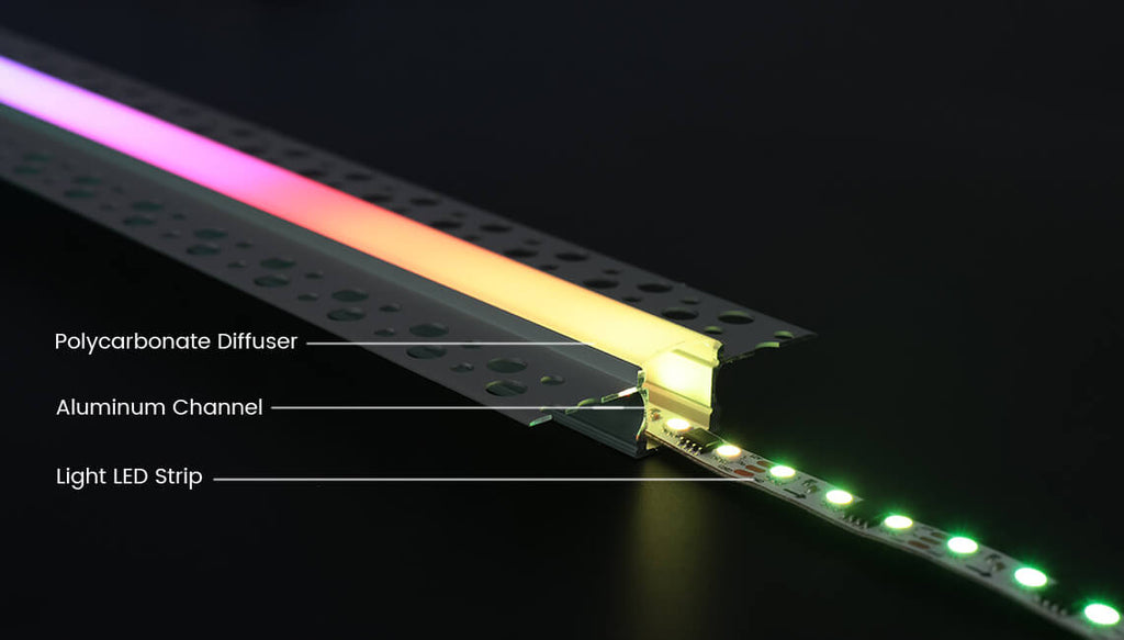 aluminium led strip channel