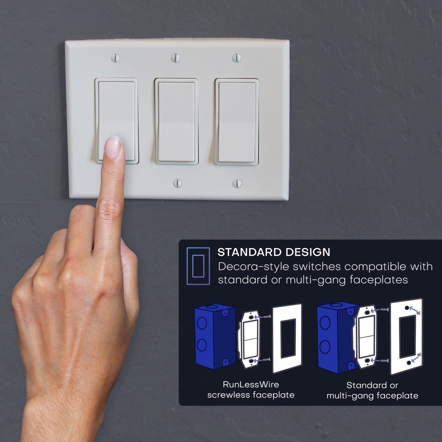 light switches with dimmer application