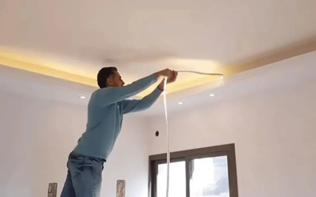 led rope light bedroom