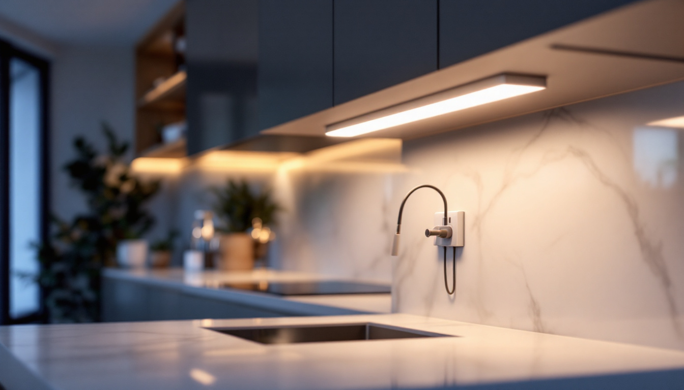 led under cabinet lighting hardwired with transformer