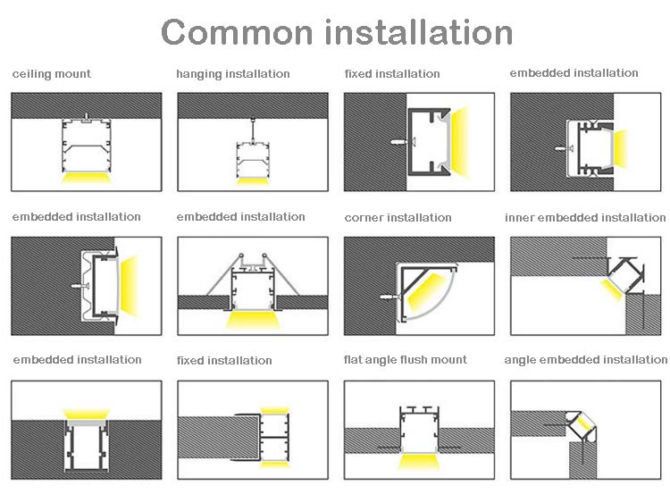 led aluminum profile