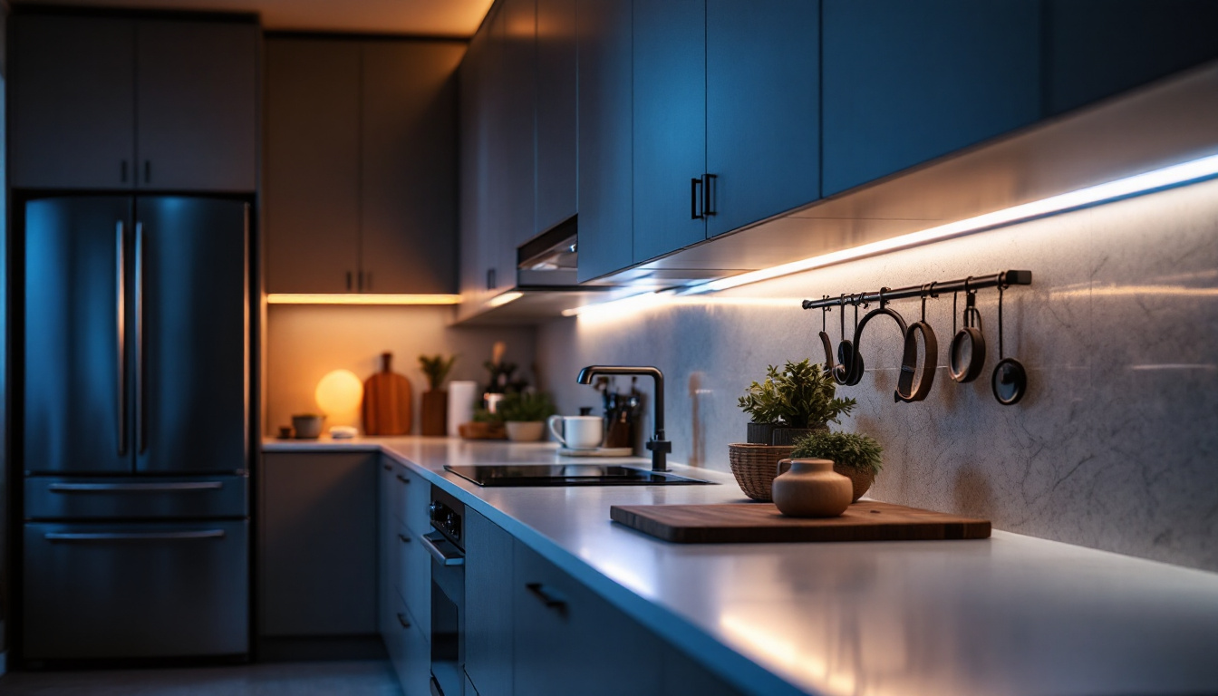 led strips for kitchen cabinets