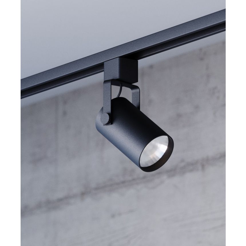 track light led power on the side