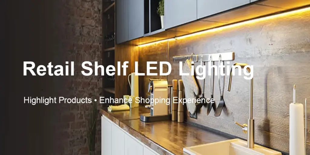 led strip shelf lighting Beauty STC