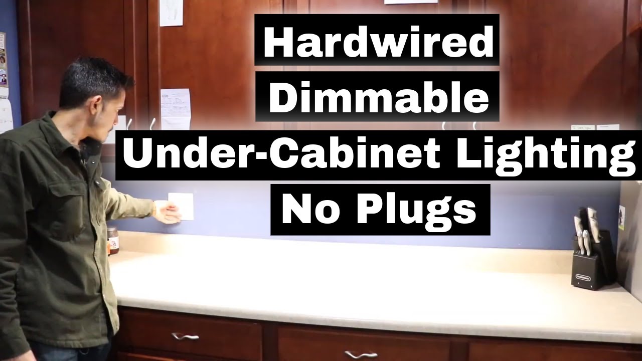 hardwired cabinet lighting