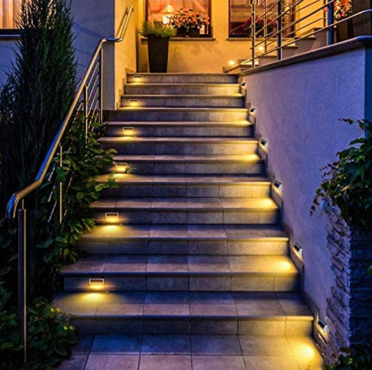 led outdoor stair lighting