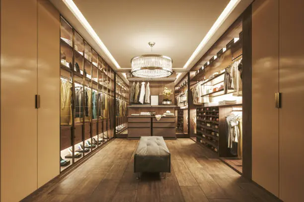 best lighting for walk in closet