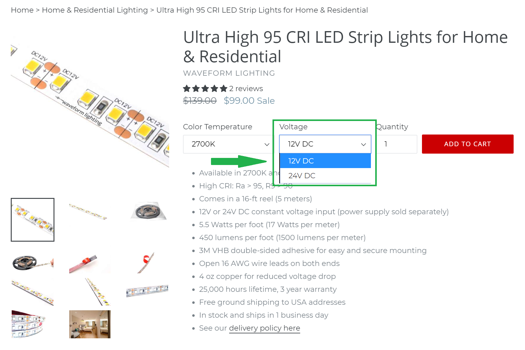 24v vs 12v led strip