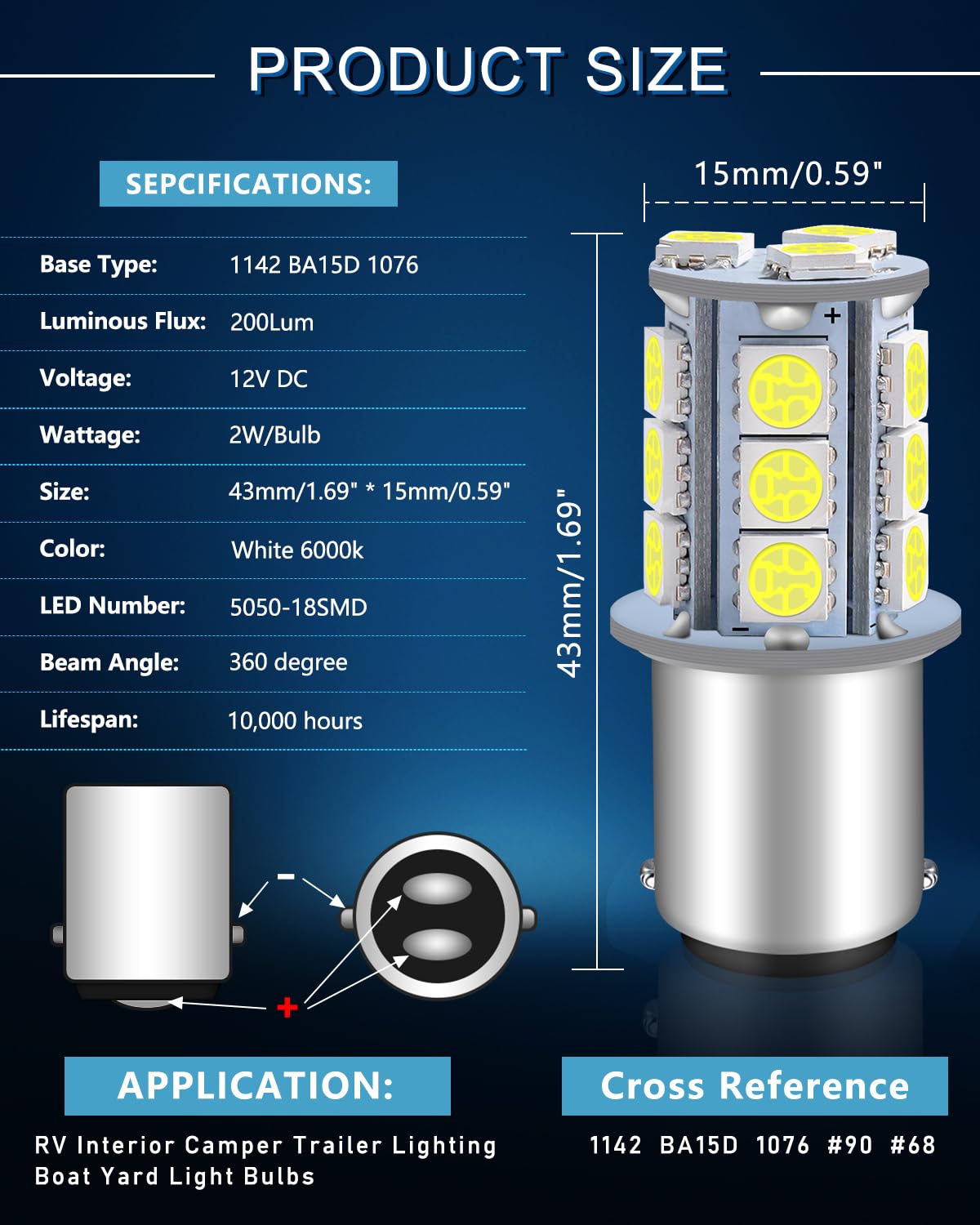 led bulbs for motorhome