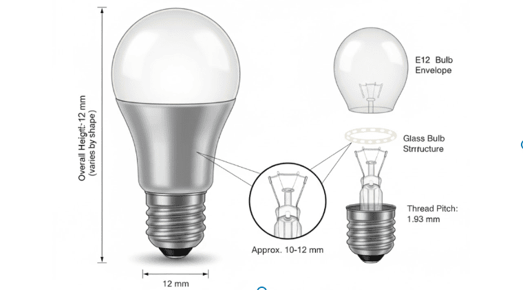 e-12 led light bulbs