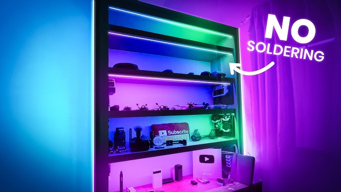 shelf with lighting Beauty STC