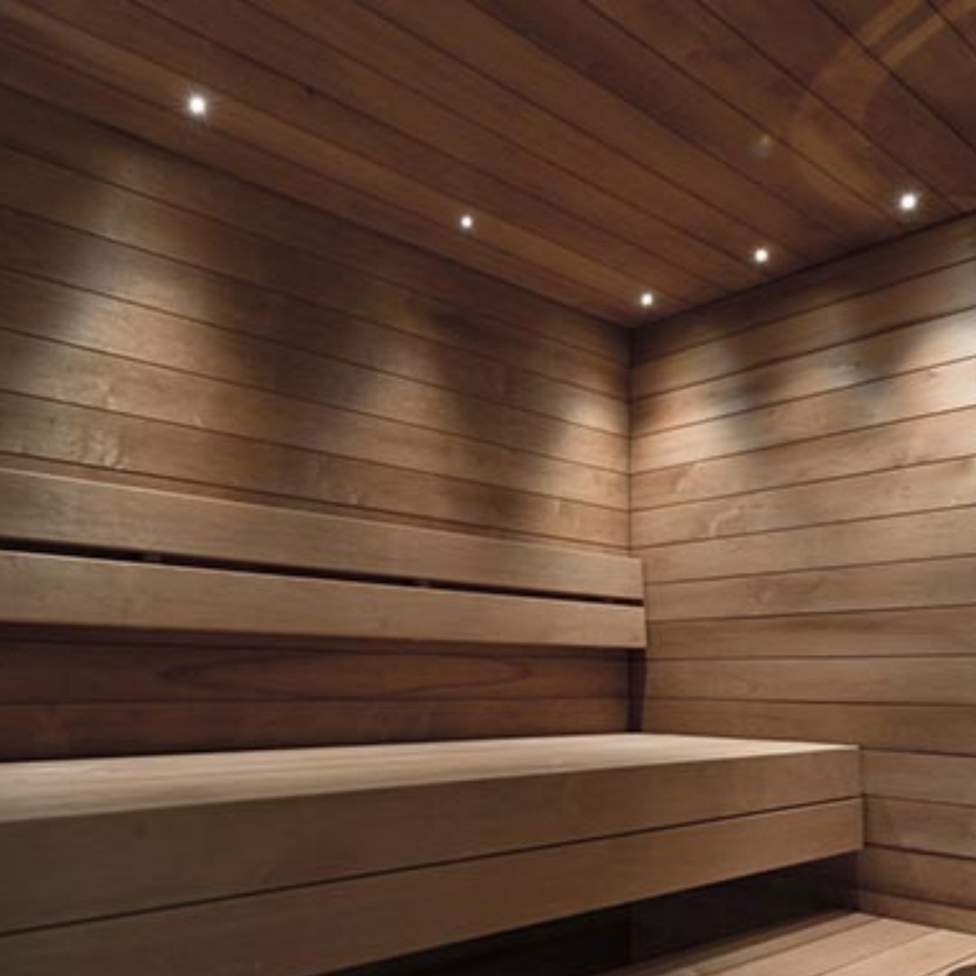 sauna lighting