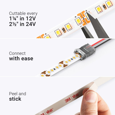 cuttable led strip lighting