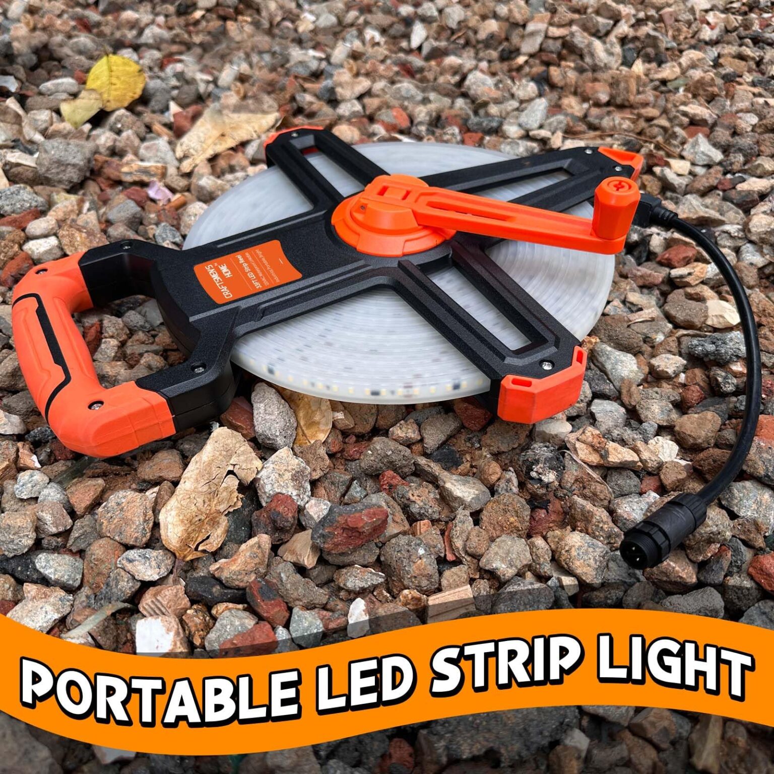 6x3 inch portable strip light application