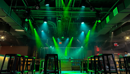 stage lighting production