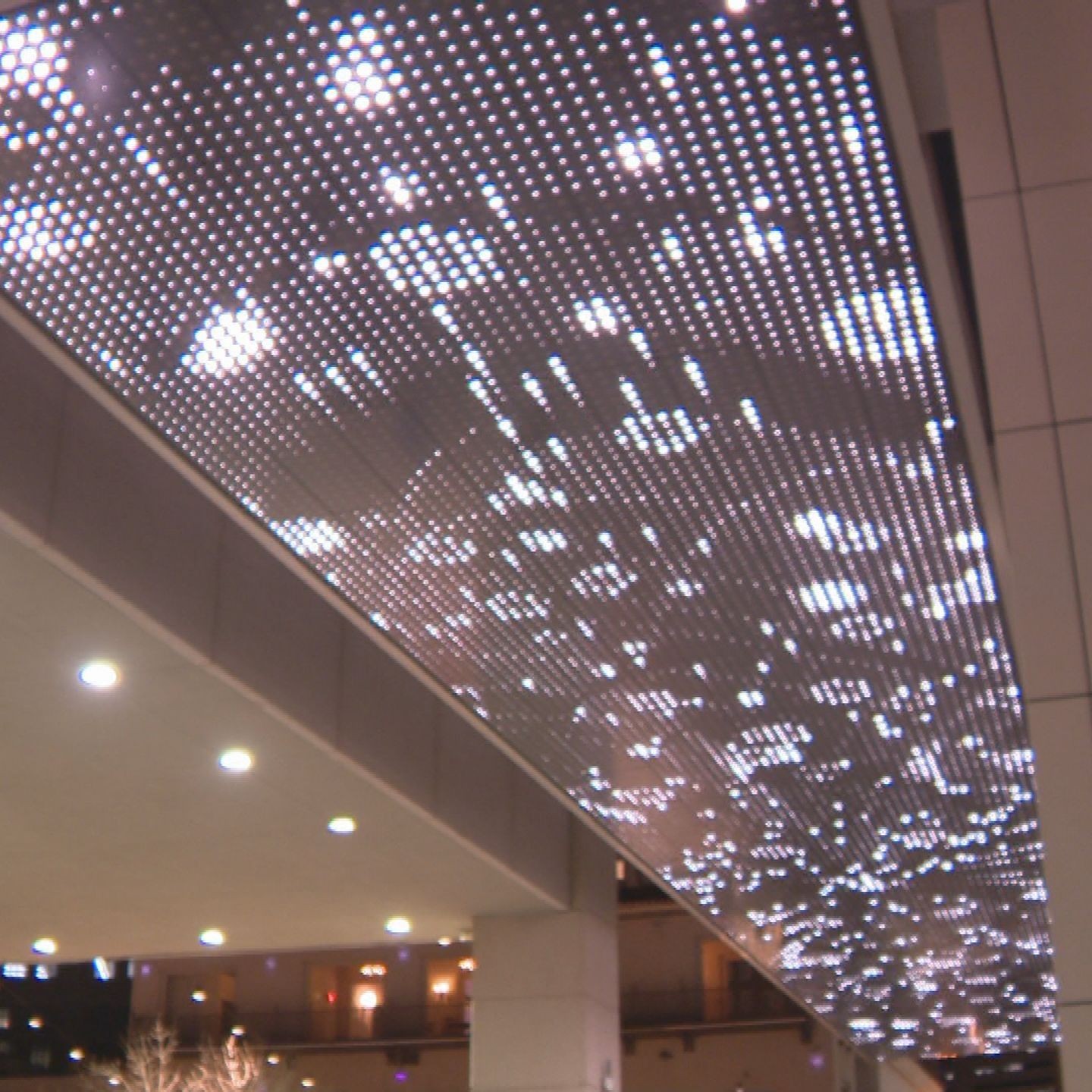 lighting stars on ceiling