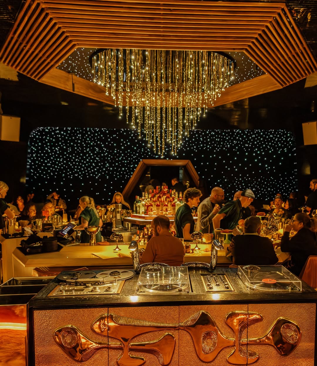 lighting stars on ceiling