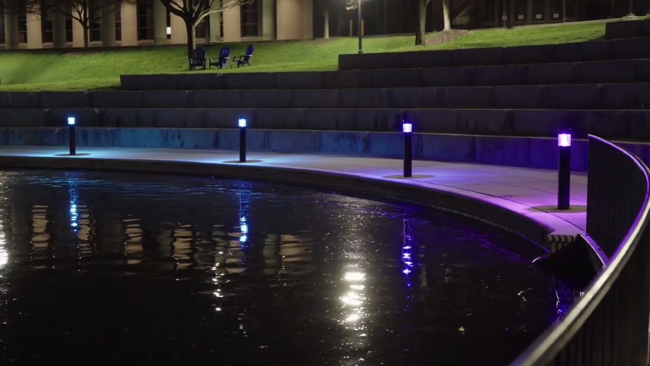 led lights walkway