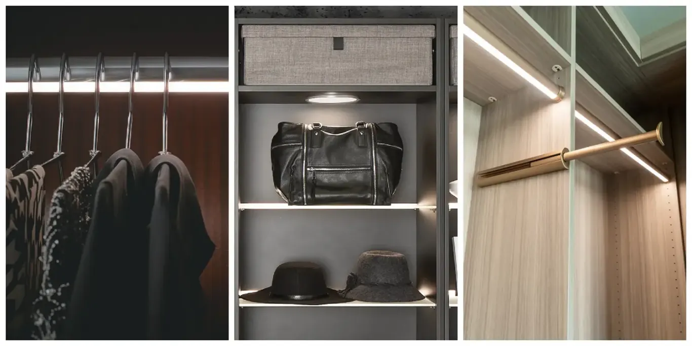 plug in closet lighting