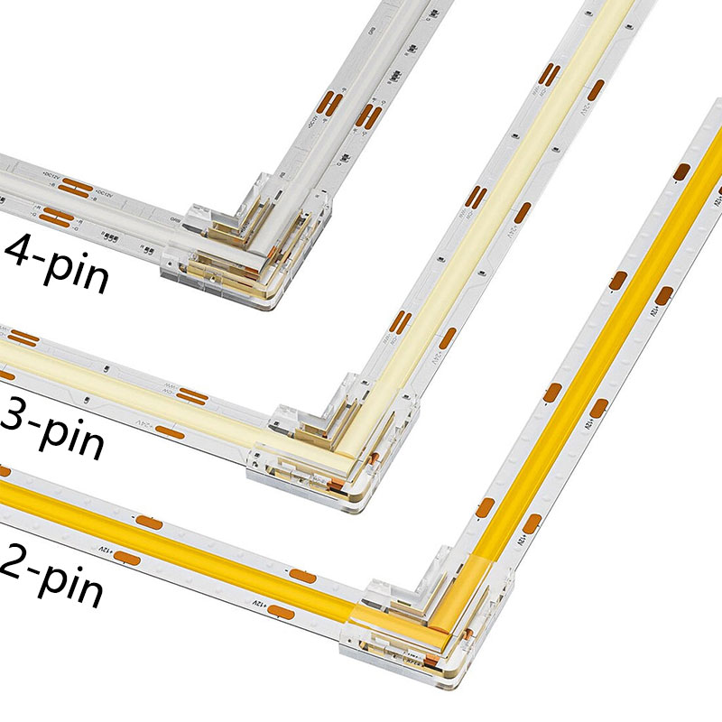 led tape corner connectors
