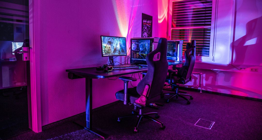 led lights for gamers room